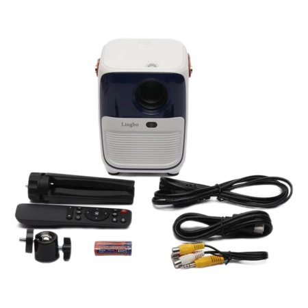 Портативный проектор Lingbo T10 MAX 1920x1080 (Full HD) Белый Портативный проектор Lingbo T10 MAX 1920x1080 (Full HD) Белый