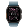 Apple Watch Ultra 3 (2025), 49 мм корпус из титана цвета «Black», ремешок Alpine Loop размера M цвета «Light Blue»