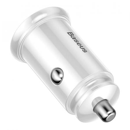 АЗУ Baseus 2 USB Quick Charger 30W Circular Plastic A+A Dual QC3.0 (CCALL-YD02) Белый АЗУ Baseus 2 USB Quick Charger 30W Circular Plastic A+A Dual QC3.0 (CCALL-YD02) Белый