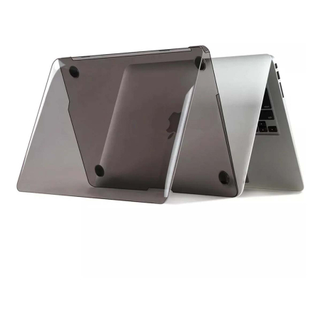 Чехол для MacBook 14 Pro WiWU Ultra thin hard shell case transparent black, черный Чехол для MacBook 14 Pro WiWU Ultra thin hard shell case transparent black, черный