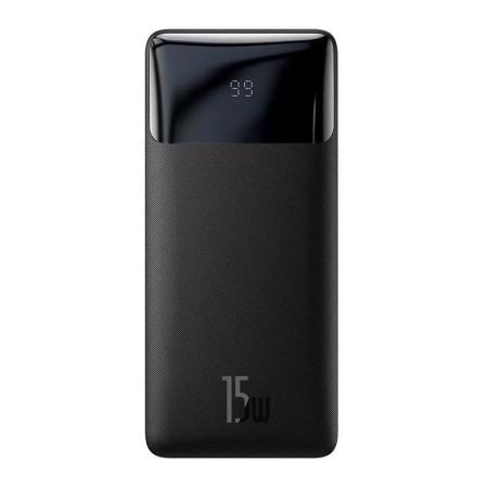 Внешний аккумулятор Baseus Bipow Digital Display Power Bank 30000mAh, 15W Overseas Edition PPBD30 (PPBD050201) Черный Внешний аккумулятор Baseus Bipow Digital Display Power Bank 30000mAh, 15W Overseas Edition PPBD30 (PPBD050201) Черный