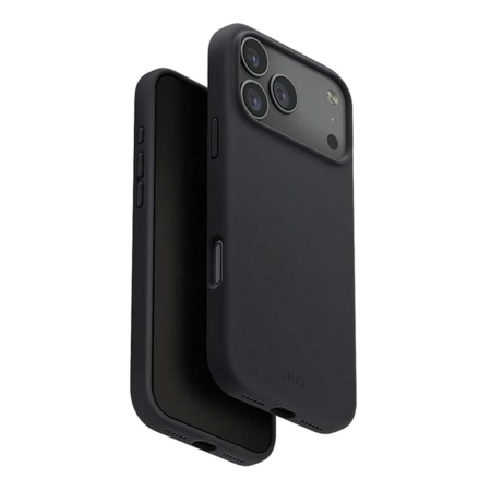 Чехол для iPhone 17 Pro с MagSafe UNIQ LINO (IP6.3P(2025)-LINOMCGRY) Charcoal Grey, серый Чехол для iPhone 17 Pro с MagSafe UNIQ LINO (IP6.3P(2025)-LINOMCGRY) Charcoal Grey, серый