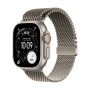 Apple Watch Ultra 3 (2025), 49 мм корпус из титана цвета «Natural», ремешок Titanium Milanese Loop размера L цвета «Natural» Apple Watch Ultra 3 (2025), 49 мм корпус из титана цвета «Natural», ремешок Titanium Milanese Loop размера L цвета «Natural»