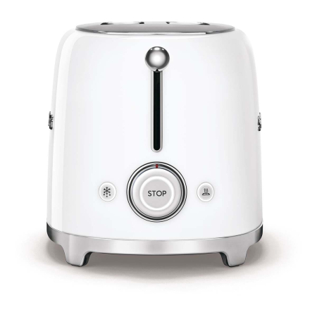 Тостер на 4 ломтика SMEG 50s style (TSF02WHEU) Белый Тостер на 4 ломтика SMEG 50s style (TSF02WHEU) Белый