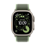 Apple Watch Ultra 3 (2025), 49 мм корпус из титана цвета «Natural», ремешок Trail Loop размера M/L цвета «Green/Neon» Apple Watch Ultra 3 (2025), 49 мм корпус из титана цвета «Natural», ремешок Trail Loop размера M/L цвета «Green/Neon»