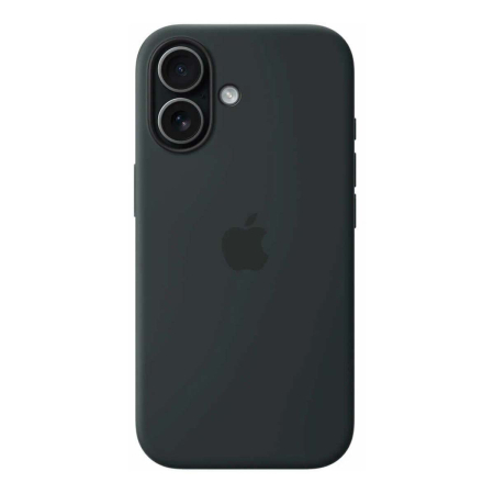 Чехол для Apple iPhone 17 Silicone Case Black, чёрный