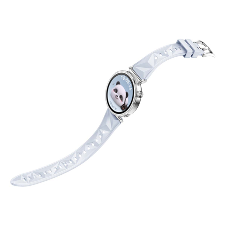 Часы HUAWEI Watch GT 5 Silver, 41 мм, цвет корпуса серебряный, цвет ремешка голубой Часы HUAWEI Watch GT 5 Silver, 41 мм, цвет корпуса серебряный, цвет ремешка голубой