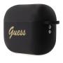 Чехол для AirPods Pro 2 Guess CG Mobile Silicone Script logo with Heart charm (GUAP2LSCHSK) Черный Чехол для AirPods Pro 2 Guess CG Mobile Silicone Script logo with Heart charm (GUAP2LSCHSK) Черный