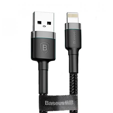 USB кабель Baseus Kevlar Cable разъем Lightning (CALKLF-BG1) Черный USB кабель Baseus Kevlar Cable разъем Lightning (CALKLF-BG1) Черный