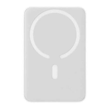 Внешний аккумулятор Baseus Magnetic Mini Wireless Fast Charge power bank с поддержкой беспроводной зарядки 10000mAh 20W (PPCX070002) Белый Внешний аккумулятор Baseus Magnetic Mini Wireless Fast Charge power bank с поддержкой беспроводной зарядки 10000mAh 20W (PPCX070002) Белый