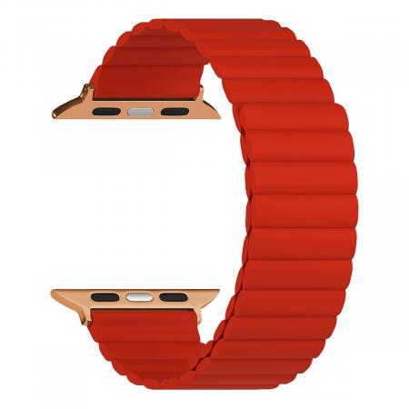 Ремешок для Apple Watch mutural watch band 38/40/41 мм Red, красный Ремешок для Apple Watch mutural watch band 38/40/41 мм Red, красный