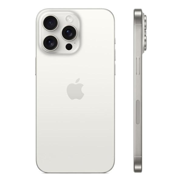 Apple iPhone 15 Pro Max 1Tb eSIM White Titanium, белый титан Apple iPhone 15 Pro Max 1Tb eSIM White Titanium, белый титан