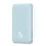 Внешний аккумулятор Baseus Magnetic Mini Wireless Fast Charge Power Bank 10000mAh 20W с поддержкой беспроводной зарядки (PPCX110103) Голубой Внешний аккумулятор Baseus Magnetic Mini Wireless Fast Charge Power Bank 10000mAh 20W с поддержкой беспроводной зарядки (PPCX110103) Голубой