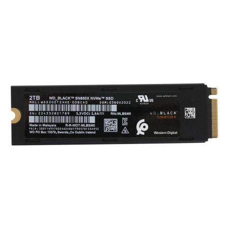 SSD накопитель WD Black SN850X M.2 с радиатором, 2Tb (WDS200T2XHE) SSD накопитель WD Black SN850X M.2 с радиатором, 2Tb (WDS200T2XHE)