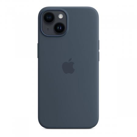 Чехол Silicone Case MagSafe для Apple iPhone 14 Синий Чехол Silicone Case MagSafe для Apple iPhone 14 Синий