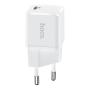 Скоростное зарядное устройство hoco. Starter Type-C 20W (N10) Белый Скоростное зарядное устройство hoco. Starter Type-C 20W (N10) Белый