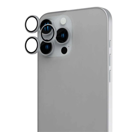 Защитное стекло для камеры iPhone 15 Pro BLUEO Camera lens Armor metal (3 шт. +installer) (BM2541-15Pro-SIL) Серебристый Защитное стекло для камеры iPhone 15 Pro BLUEO Camera lens Armor metal (3 шт. +installer) (BM2541-15Pro-SIL) Серебристый