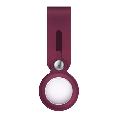 Чехол для Apple AirTag UNIQ Lino Liquid silicone (AIRTAG-VENMRN) Красный Чехол для Apple AirTag UNIQ Lino Liquid silicone (AIRTAG-VENMRN) Красный