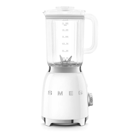 Блендер стационарный SMEG 50s style 1,5 л (BLF03WHEU) Белый Блендер стационарный SMEG 50s style 1,5 л (BLF03WHEU) Белый