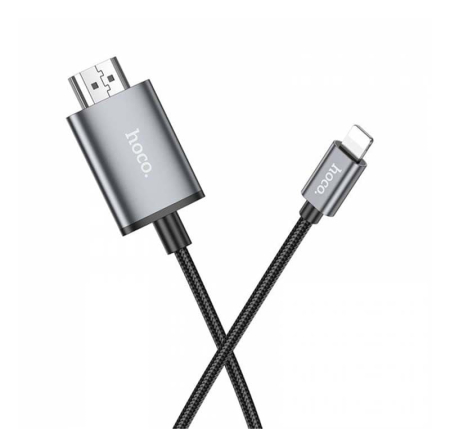 Кабель hoco. разъем Lightning – HDMI, 2 м (UA27) Черный Кабель hoco. разъем Lightning – HDMI, 2 м (UA27) Черный