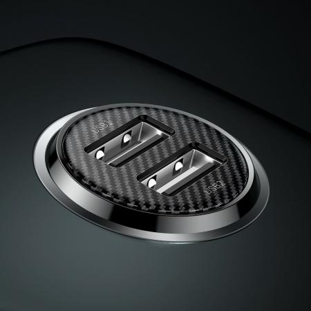 Автомобильное зарядное устройство Baseus car charger Grain Pro Dual USB 4.8A (CCALLP-01) Черный Автомобильное зарядное устройство Baseus car charger Grain Pro Dual USB 4.8A (CCALLP-01) Черный