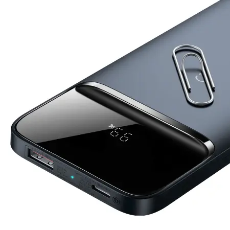 Внешний аккумулятор Baseus Magnetic Wireless Fast Charging Power Bank 10000mAh 20W PPCX010201 (PPCXW10-C) Синий Внешний аккумулятор Baseus Magnetic Wireless Fast Charging Power Bank 10000mAh 20W PPCX010201 (PPCXW10-C) Синий