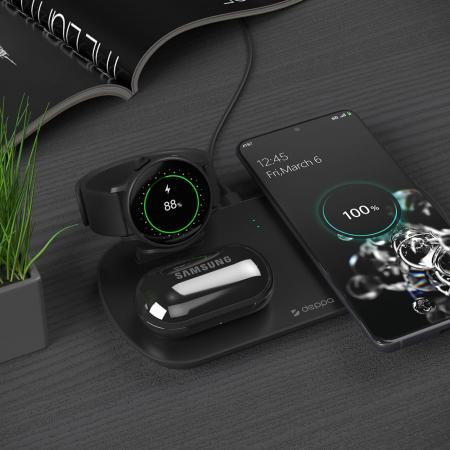 Зарядная станция Deppa 3в1 17,5W (24011) Black, черный Зарядная станция Deppa 3в1 17,5W (24011) Black, черный