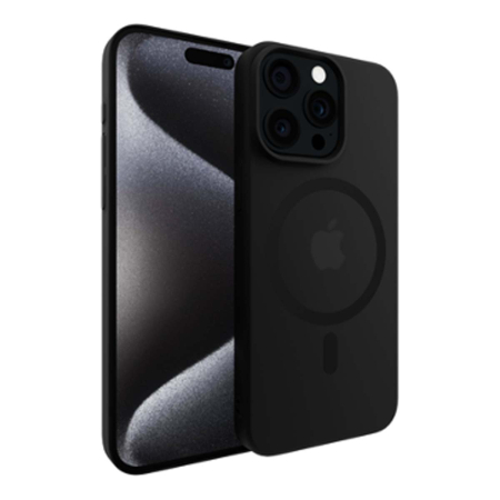 Чехол для iPhone 16 Pro Max 6.9" Gurdini Slim Series with Magsafe Black, черный Чехол для iPhone 16 Pro Max 6.9" Gurdini Slim Series with Magsafe Black, черный