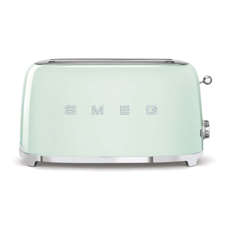 Тостер на 4 ломтика SMEG 50s style (TSF02PGEU) Пастельный зеленый Тостер на 4 ломтика SMEG 50s style (TSF02PGEU) Пастельный зеленый