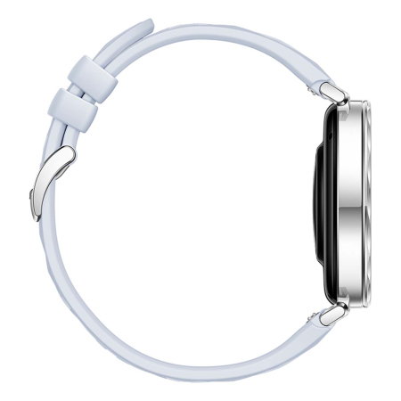 Часы HUAWEI Watch GT 5 Silver, 41 мм, цвет корпуса серебряный, цвет ремешка голубой Часы HUAWEI Watch GT 5 Silver, 41 мм, цвет корпуса серебряный, цвет ремешка голубой