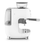 Кофемашина эспрессо со встроенной кофемолкой SMEG 50s style (EGF03WHEU) Белый Кофемашина эспрессо со встроенной кофемолкой SMEG 50s style (EGF03WHEU) Белый