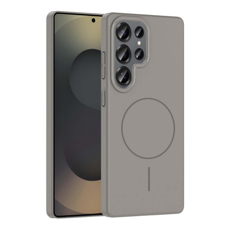 Чехол для Samsung Galaxy S25 Ultra Silicone Case c MagSafe Серый Чехол для Samsung Galaxy S25 Ultra Silicone Case c MagSafe Серый