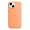 Чехол Silicone Case для Apple iPhone 15 с MagSafe  Orange Sorbet, оранжевый