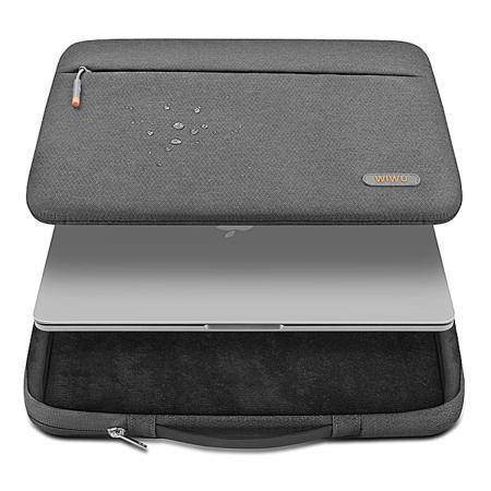 Сумка для ноутбуков 14″ WiWU Pilot Sleeve Серый Сумка для ноутбуков 14″ WiWU Pilot Sleeve Серый