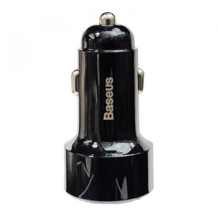 Автомобильное зарядное устройство Baseus 2 USB Quick Charger 45W (USB+USB) (CCMLC20A-01) Черный Автомобильное зарядное устройство Baseus 2 USB Quick Charger 45W (USB+USB) (CCMLC20A-01) Черный