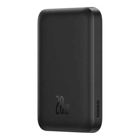 Внешний аккумулятор Baseus Magnetic Mini Air Wireless Fast Charge Cluster Black power bank с поддержкой беспроводной зарядки 6000mAh 20 Вт (P10059002113-00) Черный Внешний аккумулятор Baseus Magnetic Mini Air Wireless Fast Charge Cluster Black power bank с поддержкой беспроводной зарядки 6000mAh 20 Вт (P10059002113-00) Черный