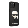 Чехол Karl Lagerfeld для iPhone 14 3D Rubber Karl's head Hard (KLHCP14SKH3DBK) Черный Чехол Karl Lagerfeld для iPhone 14 3D Rubber Karl's head Hard (KLHCP14SKH3DBK) Черный