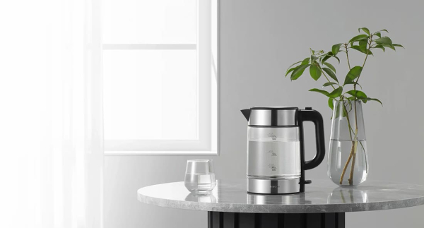Чайник Xiaomi Electric Glass Kettle 1.7л (MJDSH05FD) Серый