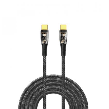 Кабель WiWU Type-C – Lightning Cable, 2m (TM02) Черный Кабель WiWU Type-C – Lightning Cable, 2m (TM02) Черный