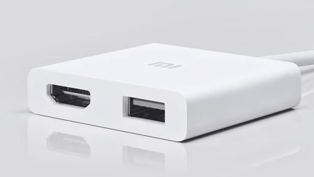 Многофункциональный адаптер Xiaomi USB-C - HDMI (XMZJQCH2TM) Белый Многофункциональный адаптер Xiaomi USB-C - HDMI (XMZJQCH2TM) Белый