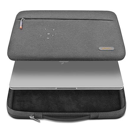 Сумка для ноутбуков 15.6″ WiWU Pilot Laptop Sleeve Серый Сумка для ноутбуков 15.6″ WiWU Pilot Laptop Sleeve Серый