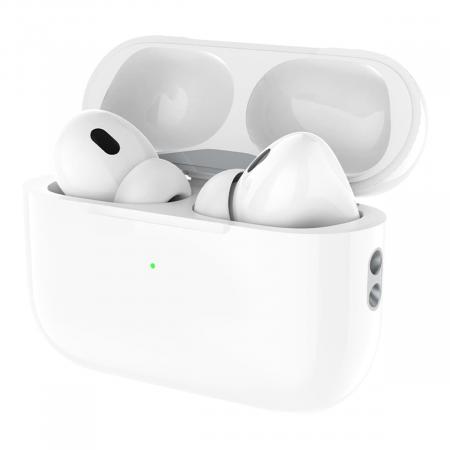 Беспроводные наушники с микрофоном Deppa Air Pro ANC, TWS, BT 5.2, 300 мАч, ANC, QI (44194) Белый Беспроводные наушники с микрофоном Deppa Air Pro ANC, TWS, BT 5.2, 300 мАч, ANC, QI (44194) Белый