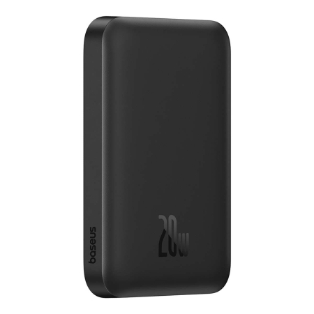 Внешний аккумулятор Baseus Magnetic Mini Air Wireless Fast Charge Cluster Black power bank с поддержкой беспроводной зарядки 6000mAh 20 Вт (P10059002113-00) Черный Внешний аккумулятор Baseus Magnetic Mini Air Wireless Fast Charge Cluster Black power bank с поддержкой беспроводной зарядки 6000mAh 20 Вт (P10059002113-00) Черный