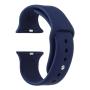 Силиконовый ремешок для Apple Watch 42/44/45 мм Темно-синий Силиконовый ремешок для Apple Watch 42/44/45 мм Темно-синий