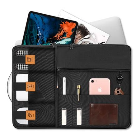 Сумка для ноутбуков 14″ WiWU Alpha Double Layer Sleeve Черный Сумка для ноутбуков 14″ WiWU Alpha Double Layer Sleeve Черный