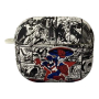 Чехол для AirPods 3 COQUE POUR Белый с рисунком Captain America Чехол для AirPods 3 COQUE POUR Белый с рисунком Captain America
