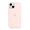 Чехол для Apple iPhone 15 Silicone Case с MagSafe Pink, розовый