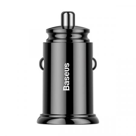 Автомобильное зарядное устройство Baseus BS-C16C1-X Circular Plastic A+C 30W PPS Car Charger (CCALL-YS01) Черный Автомобильное зарядное устройство Baseus BS-C16C1-X Circular Plastic A+C 30W PPS Car Charger (CCALL-YS01) Черный