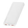 Внешний аккумулятор Baseus Bipow Digital Display Power Bank 10000mAh 20W PPDML-L02 (PPBD10K) Белый Внешний аккумулятор Baseus Bipow Digital Display Power Bank 10000mAh 20W PPDML-L02 (PPBD10K) Белый
