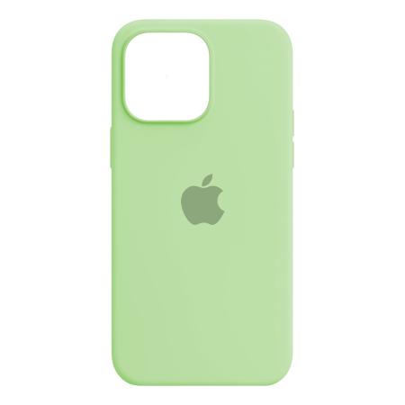 Чехол Silicone Case для Apple iPhone 14 Pro Max Светло-зеленый Чехол Silicone Case для Apple iPhone 14 Pro Max Светло-зеленый
